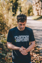 Afbeelding in Gallery-weergave laden, Çois Cyling T-shirt &quot; Champion du Peloton&quot;
