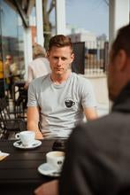 Afbeelding in Gallery-weergave laden, Çois Cycling T-Shirt &quot;But First Coffee&quot; Men
