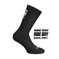 Çois Cycling koerssokken - Ride Day White/Black