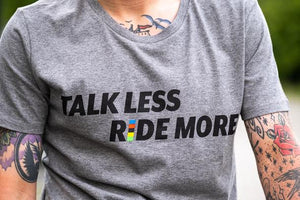 Çois Cyling T-shirt "Talk Less Ride More" unisex